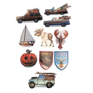 Kiel James Patrick Bundle of 10 Aesthetic Stickers KJP